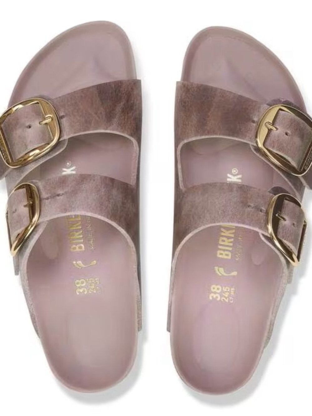 NEW Authentic Birkenstock Arizona Big Buckle Sandals – Lavender EU 39